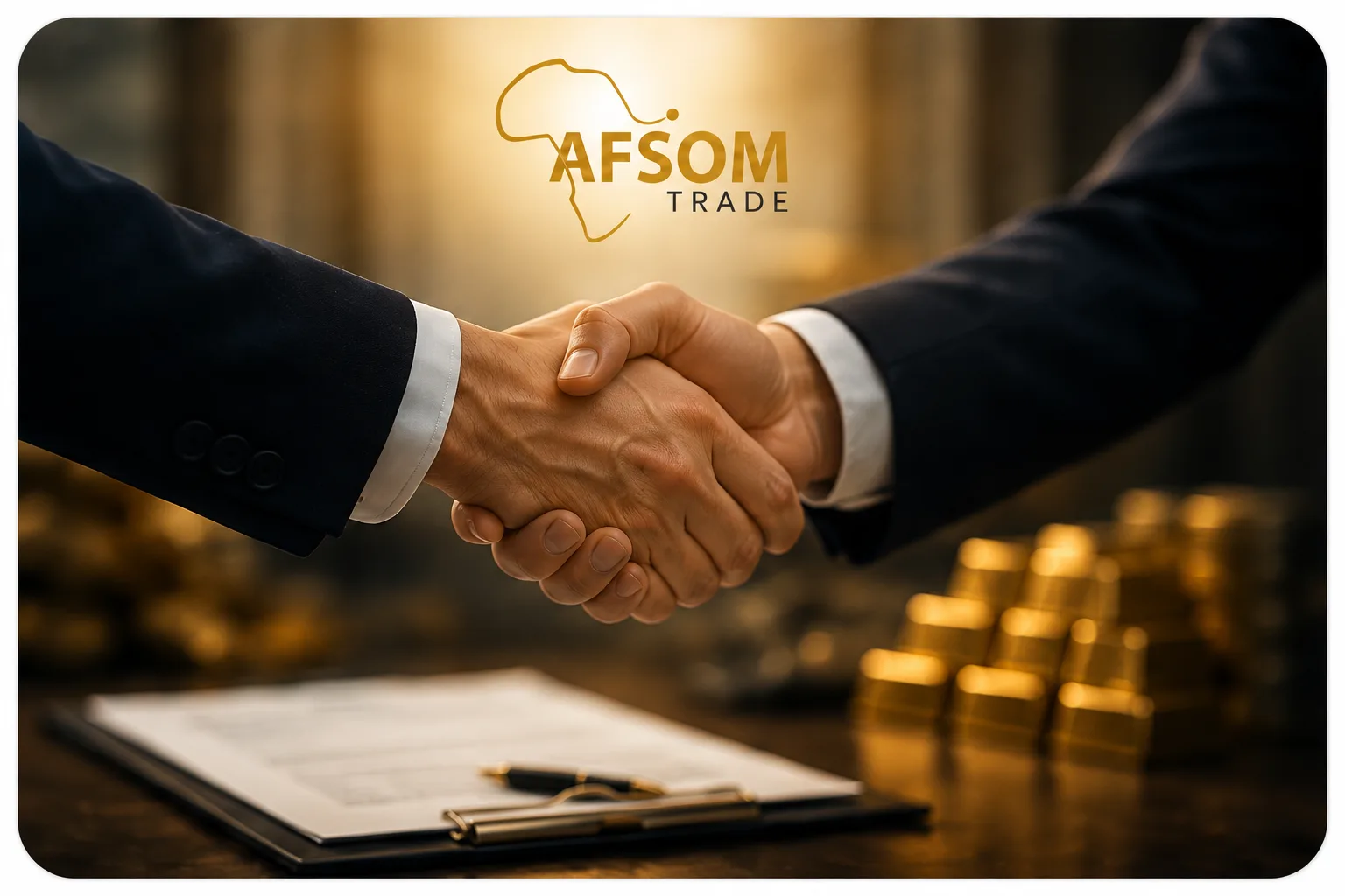 Professional AFSOM Trade business meeting